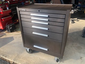 lot 342 image: Nice Kennedy Rolling Tool Cabinet - 29 x 20 x 35