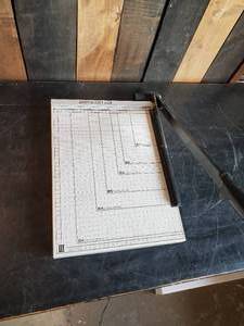 lot 55 image: Like New Paper Cutter