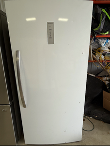 Frigidaire 33 in. 20 cu. ft. Garage Ready Freezerless Refrigerator in White with Temperature Alarm and Auto-Close Door, ENERGY STAR - MODEL FFUE2024AWF - MSRP $1,149