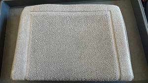 Set of 2 - 24 x 36" Memory Foam Bath Mats in Gray