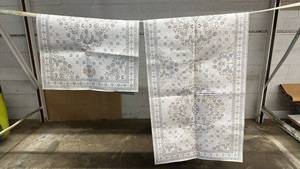 lot 29 image: Wyatt & Ash 2-pack Machine Washable Rug set 30x46 & 30x96