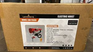 lot 109 image: LandHero Electric Hoist Model OLH-PA600 in Box