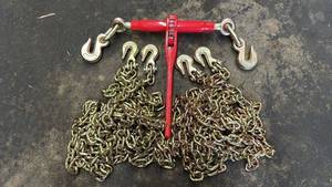 lot 124 image: 516-38 Chain Binder  Set of 2 Chains (516)