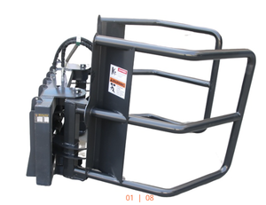 Wolverine Skid Steer Bale Squeezer