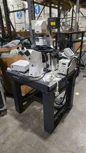 lot 2 image: Zeiss Axio Observer Z1 Microscope & Kinetic Systems Vibraplane Table (586485)
