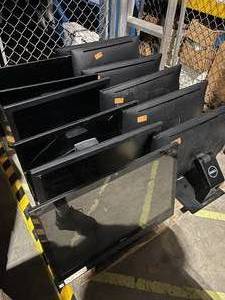lot 15SK image: Lot of 12 Dell Optiplex all-in-ones (586594). HDDs removed. Untested.