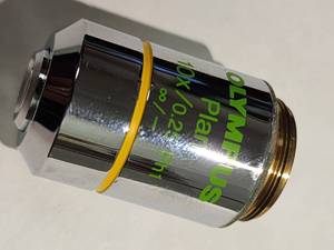 lot 2F-LENS image: Olympus Objective Lens (586698) Plan 10x0.25 Ph1