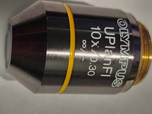 lot 2J-LENS image: Olympus Objective Lens (586684) UPlanFl 10x0.30