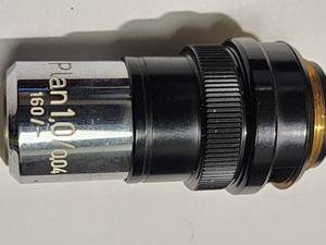 lot 2K-LENS image: Olympus Objective Lens (586696) Plan 1.00.04 160-