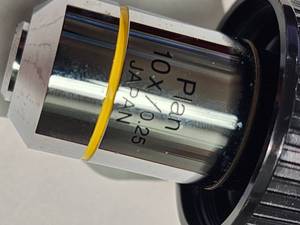 lot 2N-LENS image: Olympus Objective Lens (586693) Plan 10x0.25