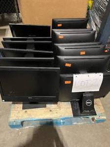 lot 22SK image: Lot of 13 Dell all-in-ones (586770). No HDDs. Untested