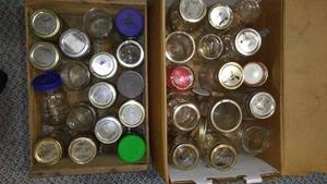 lot 215 image: Assorted Canning Jars, (approx. 30)