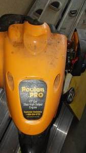 lot 253 image: Poulan Pro Gas Powered Trimmer and String