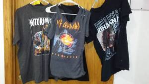 lot 247 image: Concert Ts, Hendrix, Def leopard, Dity P and Notorious.