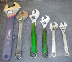 lot 269 image: Crescent Adjustable Wrenches 15 to 8 in. (6).
