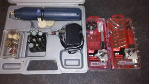 lot 276 image: Lighted Screwdriver, X-acto Knife and Dremel Tool.