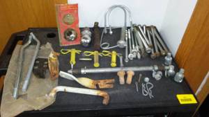 lot 281 image: Hitch Pins, U Bolts, Anchor Bolts and More.