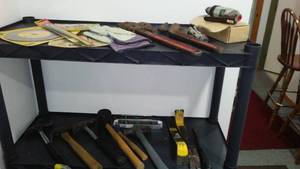 lot 288 image: Hammers, Pry Bars, Pipe Wrenches and more.