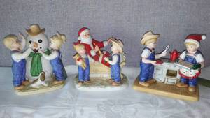 lot 311 image: Denim Days Collectibles By HOMCO Home Interiors (3)