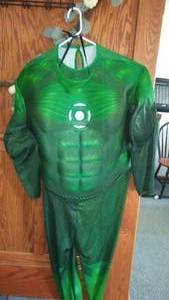 lot 292 image: Green Lantern Adult Halloween Costume