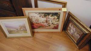 lot 78 image: Various Pictures and 1 Empty Frame