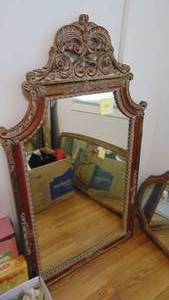 lot 86A image: Francy Mirror, 30 x 54 Total