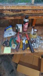 lot 135 image: Assorted Tools and Knobs
