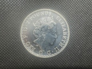 lot 9 image: 2021 BU 1oz Silver Britannia