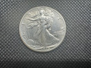 lot 12 image: 1945 D AU Walking Liberty
