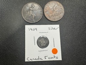 lot 39 image: Canadian & UK Coins