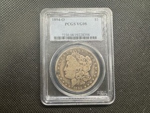 lot 60 image: 1894 O PCGS VG08 Morgan Dollar