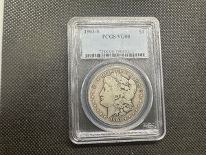 lot 61 image: 1903 S PCGS VG08 Morgan Dollar