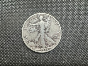 lot 98 image: 1943 S Walking Liberty Half