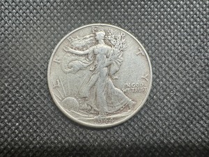 lot 99 image: 1944 VF Walking Liberty Half
