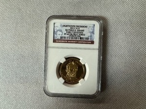 lot 102 image: 18th President 2011 S $1 Ulysses S. Grant NGC Early Releases PF 69 Ultra Cameo