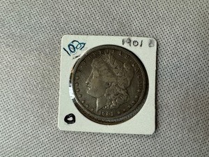 lot 103 image: 1901 O Morgan Silver Dollar