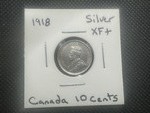 1918 AU Canada Dime