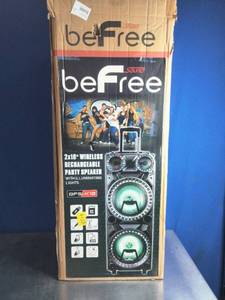 lot 13 image: beFree Sound Bluetooth 10 Subwoofer Bluetooth Portable ...