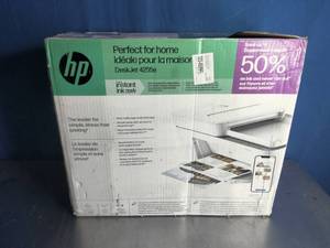 lot 17 image: HP DeskJet 4255e All-in-One Wi-Fi Inkjet Printer