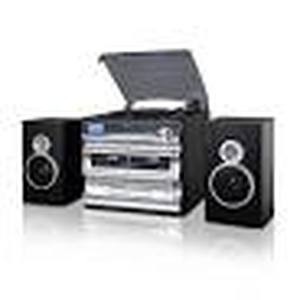 lot 39 image: Trexonic 3-Speed Turntable with CD Player and Dual Cassette