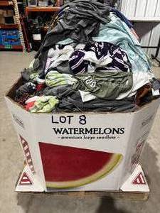 lot 8 image: HUGE Gaylord of Miscellaneous Clothing - Majority New With Tags
