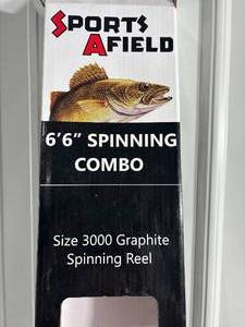 lot 31 image: Sports Afiled 66 Spinning Combo Set