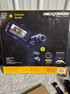 lot 75 image: Nextbase 222XR 1080p Dash Cam  Rear Cam HD in Car Mini Camera