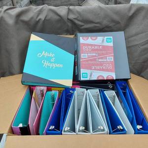 lot 50 image: Lot of Binders