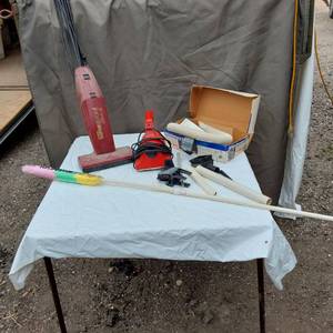 lot 63 image: Eureka SuperBroom Plus II Vacuum Cleaner with Attachments and Accessories