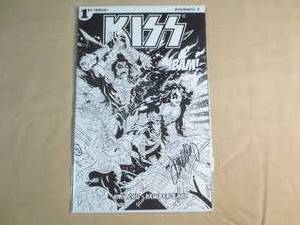 Signed 1st Issue Dynamite #1 Kiss B...