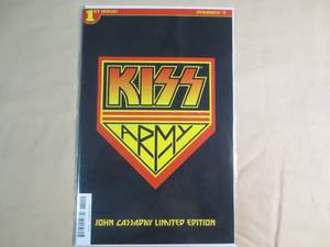lot 10 image: Dynamite #1 Kiss Army Comic Book 1s...