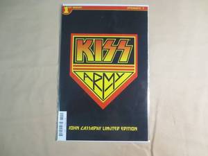 lot 11 image: Dynamite #1 Kiss Army Comic Book 1s...