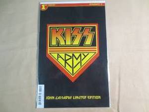 lot 12 image: Dynamite #1 Kiss Army Comic Book 1s...