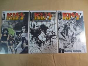 lot 34 image: 3 Dynamite 02 Kiss Phantom Obsessio...